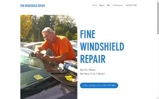 Fine Windshield Repair website
