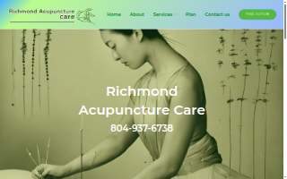 Richmond Acupuncture Care of Tuckahoe website