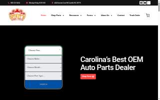 Speedy Clean Car Wash website