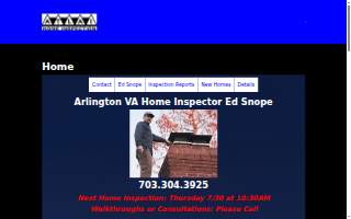 ATLAS Home Inspection website