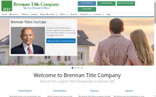Brennan Title Company website