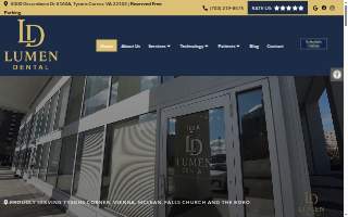 Lumen Dental of Tysons Corner website
