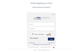 Orbit Courier website