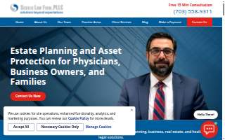 Seddiq Law Firm, PLLC of Tysons website