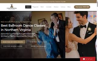 Tysons Ballroom Dance Center website