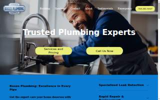 Booze Plumbing website