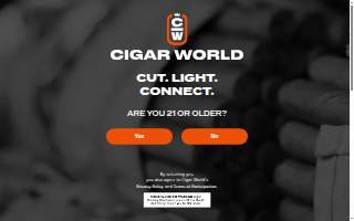 Cigar World website