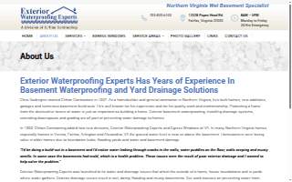 Clifton Contracting website