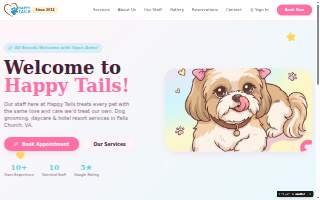 Happy Tails of Vienna website