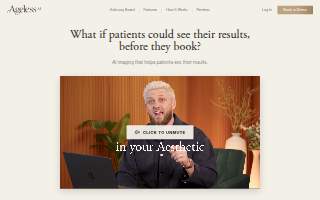 Ageless Skin Rejuvenation website