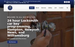 All Day Services website
