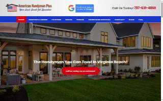 American Handyman Plus website