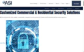 ASI Security website