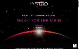 Astro Event Company website
