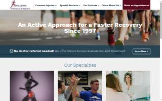 Atlantic Physical Therapy website