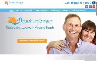 Bayside Oral Surgery website