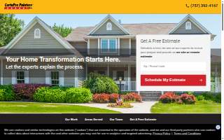 CertaPro Painters of Virginia Beach website