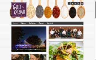 Chef By Design Catering website