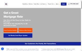 CMS Mortgage Solutions, Inc. website