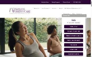 Complete Women's Care website
