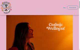 Cosmic Wellness website