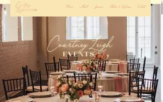 Courtney Leigh Events website