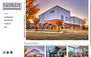 Covington Hendrix Anderson Architects website