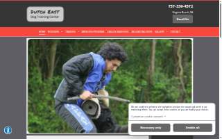 Dutch East Dogs Training Center website
