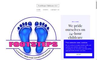 Footsteps Childcare llc website