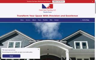 Fresh Start Painting, LLC website
