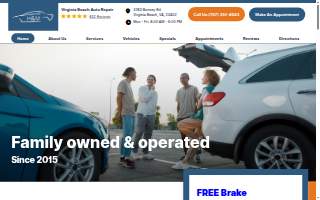 H & M Automotive Service & Repairs website