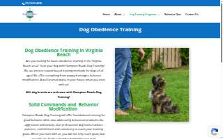 Hampton Roads Obedience Training Club website