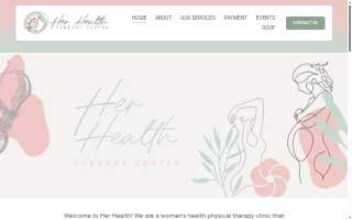 Her Health Therapy Center website