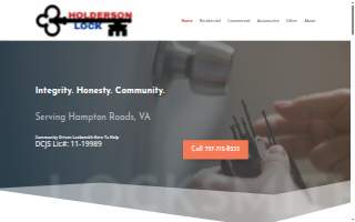 Holderson Lock website