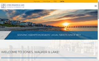 Jones, Walker & Lake website
