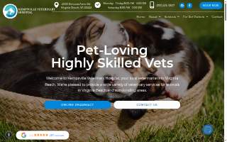 Kempsville Veterinary Hospital website