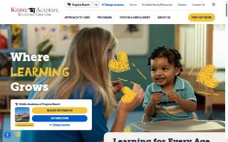Kiddie Academy of Virginia Beach website