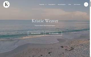 Kristie Weaver Real Estate- SERHANT REALTOR® website