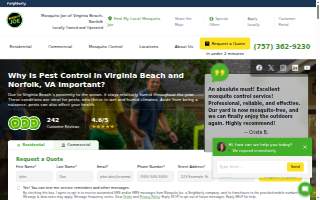 Mosquito Joe of Virginia Beach-Norfolk website