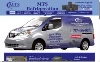 MTS Refrigeration website