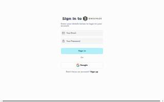OneSpace Architects website