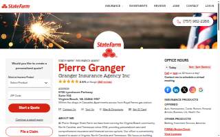 Pierre Granger - State Farm Insurance Agent website