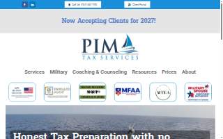 PIM Tax Services LLC website