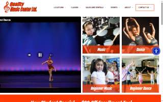Quality Music Center website