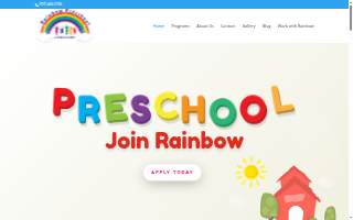 Rainbow Preschool & Child Care Center website