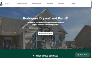 Rodriguez Drywall and Paint LLC website