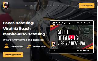 Seven Detailing website