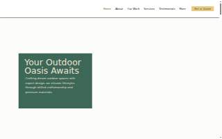 Sunscape Land Works website