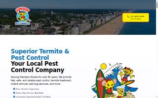 Superior Termite & Pest Control website