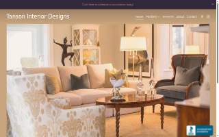 Tanson Interior Designs of Virginia Beach website